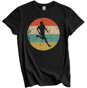 Running Shirt - Runner Gift - Vintage Retro Runner Men's T-Shirt - Cross Country Icon Shirt