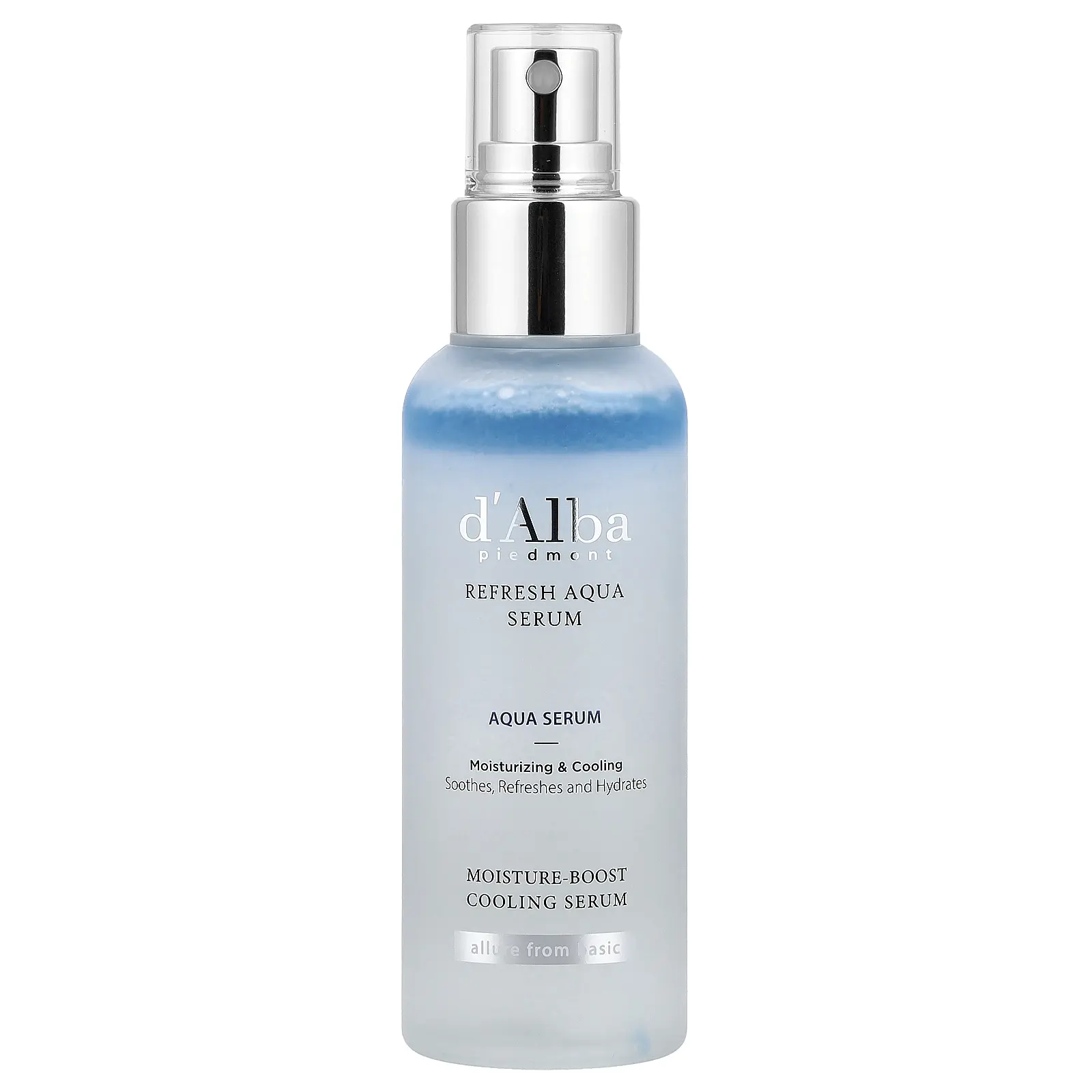 d'Alba Refresh Aqua Serum, 3.38 fl oz (100 ml)