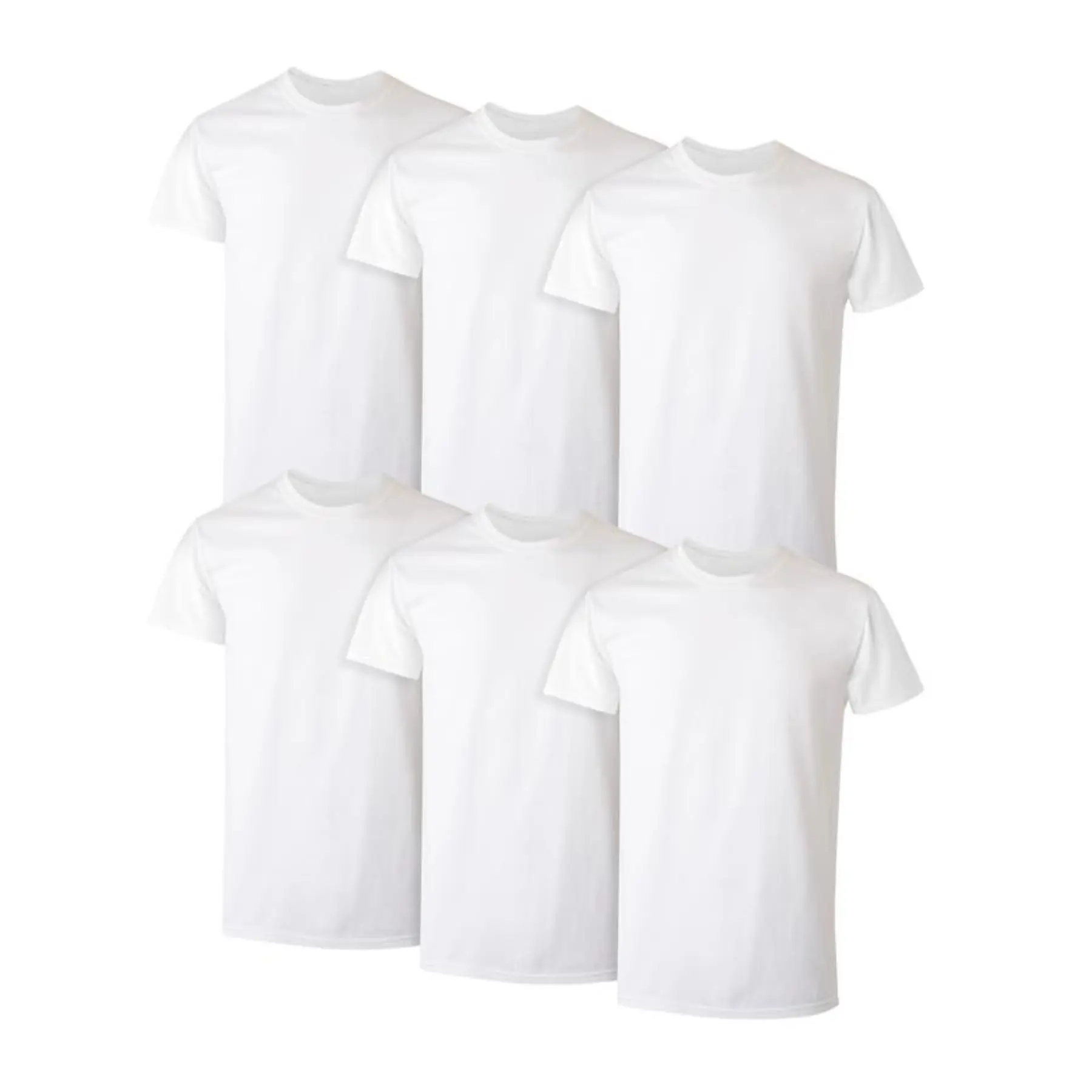 Hanes Mens Undershirt Packs, Stay-Tucked Soft Cotton Undershirts, Best Undershirts for Men, White