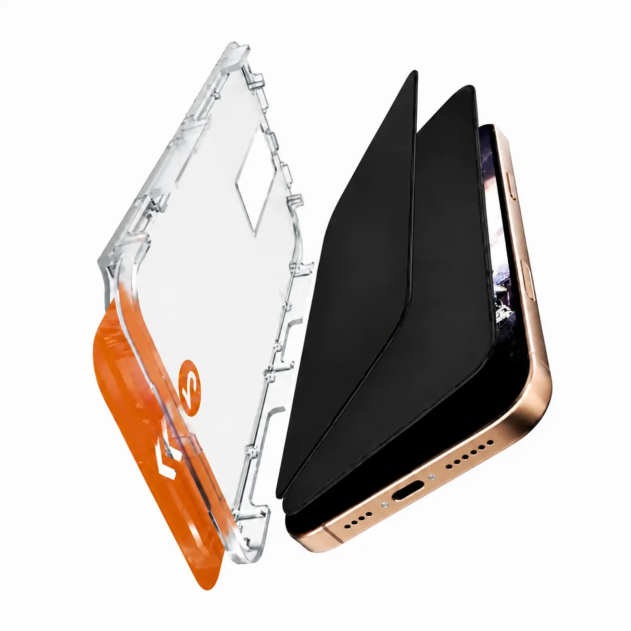 TRANSFORMERS Privacy Screen Protector Set for iPhone, Smartphone, Cellphone Handheld Devices - E-Commerce Accessories with Privacy Protection, Automatic Dust Removal, Bubble-Free, High-Definition Clarity, Easy Installation, Protective
