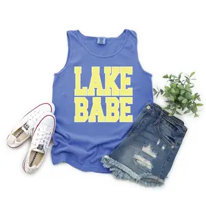 Lake Babe Comfort Color Tank