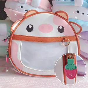 Pwuffy Strawberry Fruit Cow Ita Bag