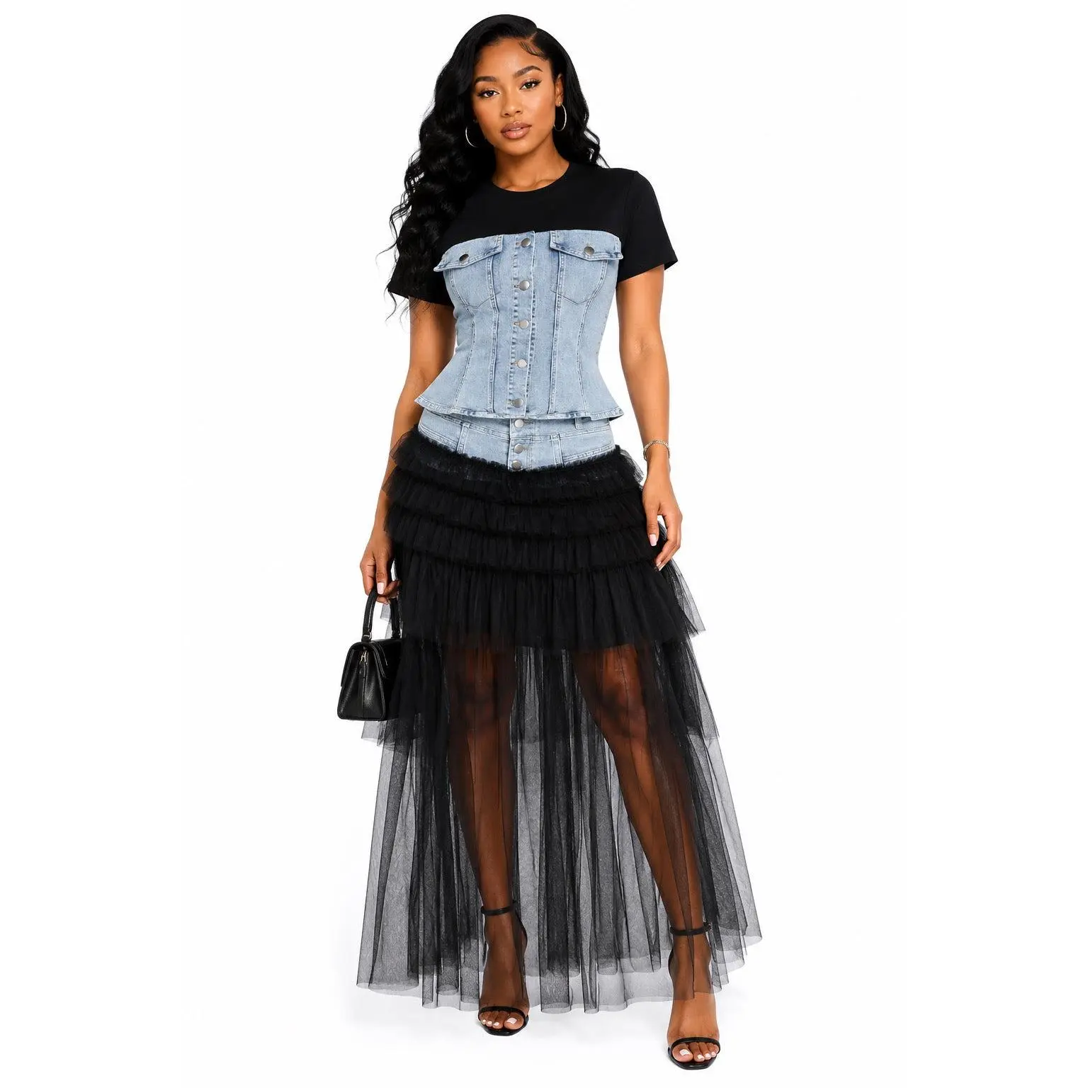 She Didn't Come to Blend In Skirt