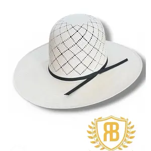 RB HATS WHITE PATCHWORK