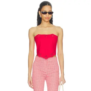 ASTR the Label Alma Pants in Red Gingham