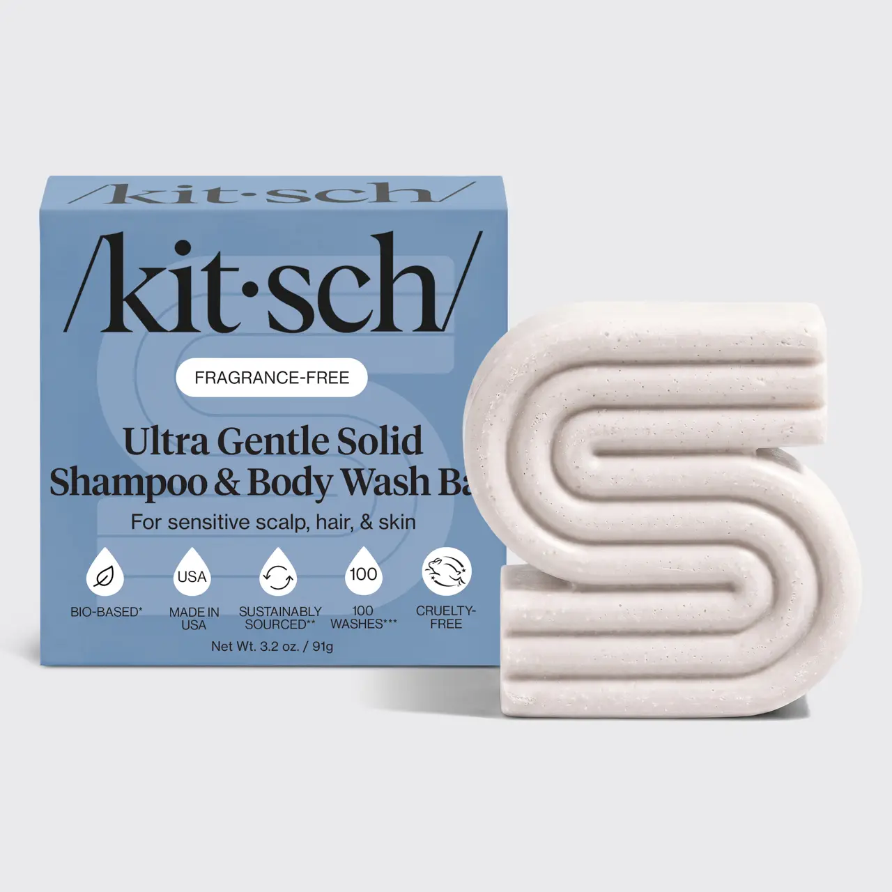 Ultra Sensitive Shampoo & Body Wash Bar Fragrance Free Ultra Sensitive Shampoo & Body Wash Bar Fragrance Free