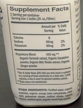 DOSE For Your Liver Organic Daily Detox Shots 2oz | Turmeric Milk Thistle Dandelion Liver Cleanse & Detox Support, USDA Organic, 2/6/12 Pack DOSE For Your Liver Organic Daily Detox Shots 2oz | Turmeric Milk Thistle Dandelion Liver Cleanse & Detox Support, USDA Organic, 2/6/12 Pack
