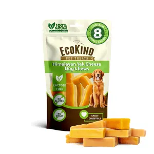 Yak Cheese Dog Chews (Small): All-Natural Healthy Yak Cheese Stick Dog Treats