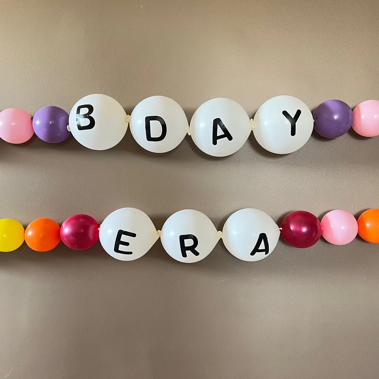 Friendship Bracelet Balloon Kit | In My Birthday Era Party | Custom Friendship Bracelet Balloons Only | In My Era Garland Sold Separately