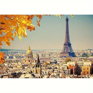 1000pcs Landscape Jigsaw Puzzle for Adults - Brain Teaser & Decorative Art, 29.5x19.7in, White Cardboard