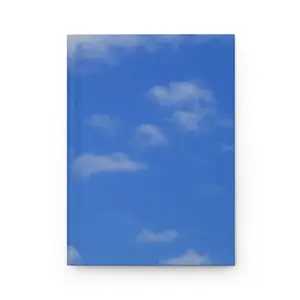 Clouds Hardcover Journal - Elegant Design with Enveloped Pages - Ideal for Writing and Reflection