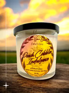 Peach Cobbler Indulgence Candle 16 oz