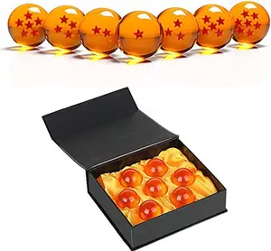Toys, crystal glass balls and stars, animation collection, new gift box set of 7, with a diameter of 43mm /1.7 inches, can be used as decorative ornaments, as gifts, limited edition.