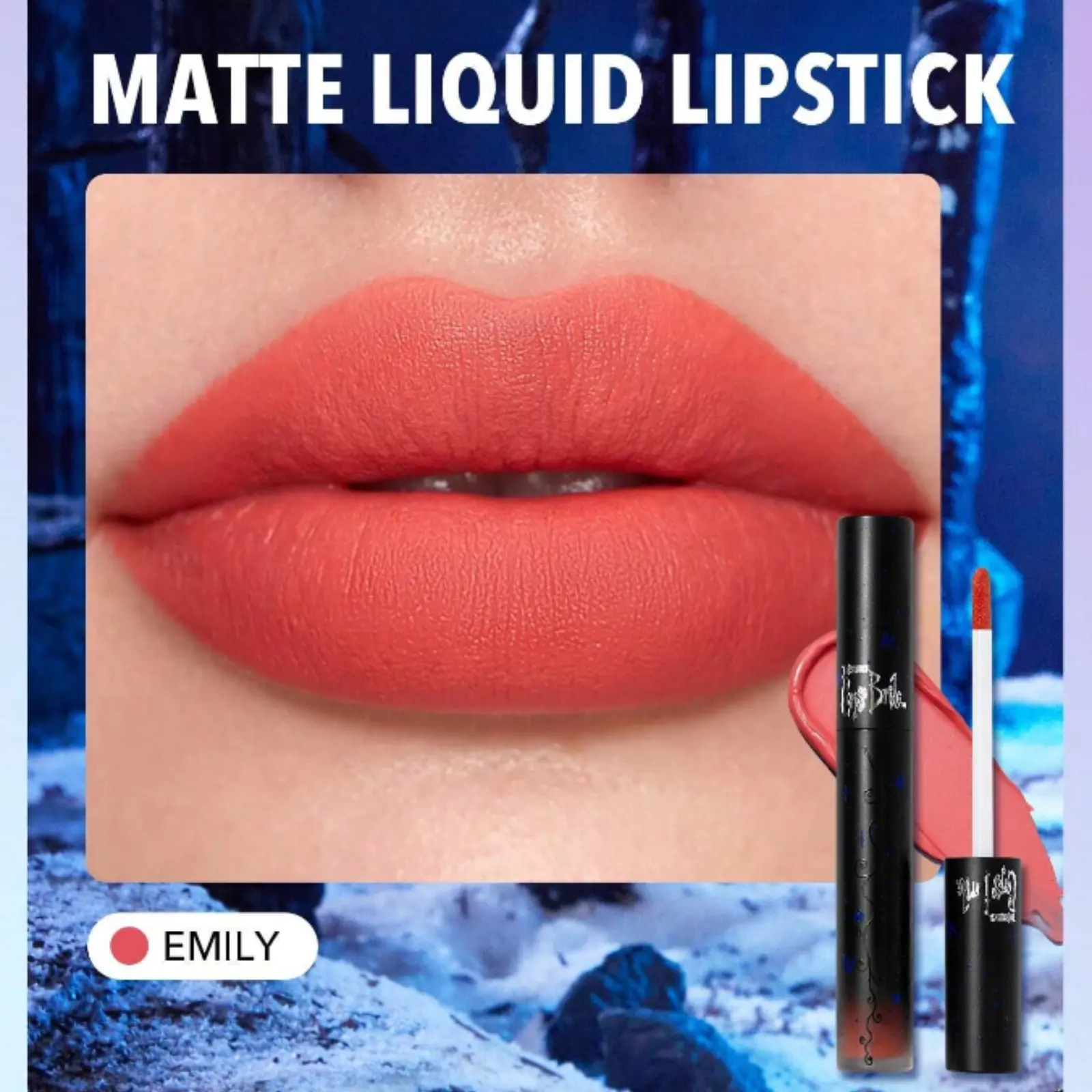SHEGLAM Corpse Bride Everlasting Love Liquid Lipstick - Glossy Finish - Lipgloss