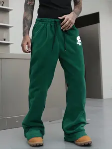 【TDOTW】Men's Regular Fit Solid Color Sweatpants, Casual Comfy Breathable Jogger Pants for Outdoor Hiking, Men's Trousers for Spring & Fall