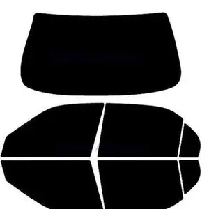 Precut Window Tint Kit for Cars - perfect Fit, Easy Installation, UV Protection, Black Film