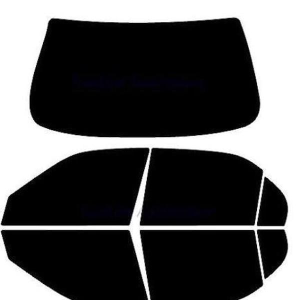 Precut Window Tint Kit for Cars - perfect Fit, Easy Installation, UV Protection, Black Film