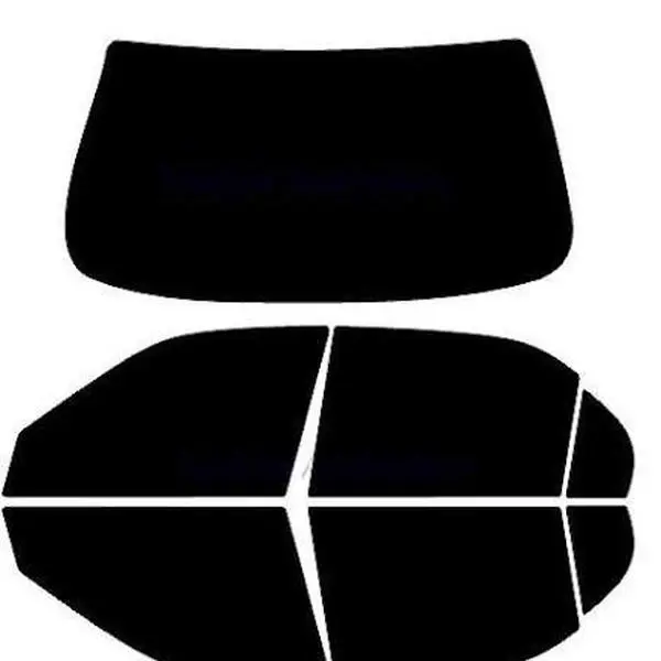 Precut Window Tint Kit for Cars - perfect Fit, Easy Installation, UV Protection, Black Film