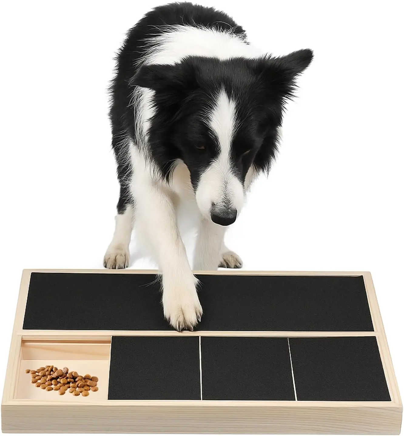 4 Anti-Slip Pads & 3/6 Frames Set: Dog Nail Scratching Board, Dog Nail Scratch Pad, Wood Stress Free Dog Nail Care Tool (With Snack Box), Practical Puppy Claw Grooming Tool, Dogs Claw File Toy, for Large And Small Dogs & Cats, Without Battery summervibes☀