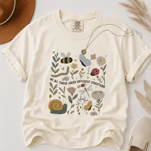Comfort Colors Neurodiversity Shirt, Special Education Teacher Tee, Mental Health Awareness Shirt for SPED Teachers, Neurodivergent Support Tee, Gift for Mom - TrendWear USA