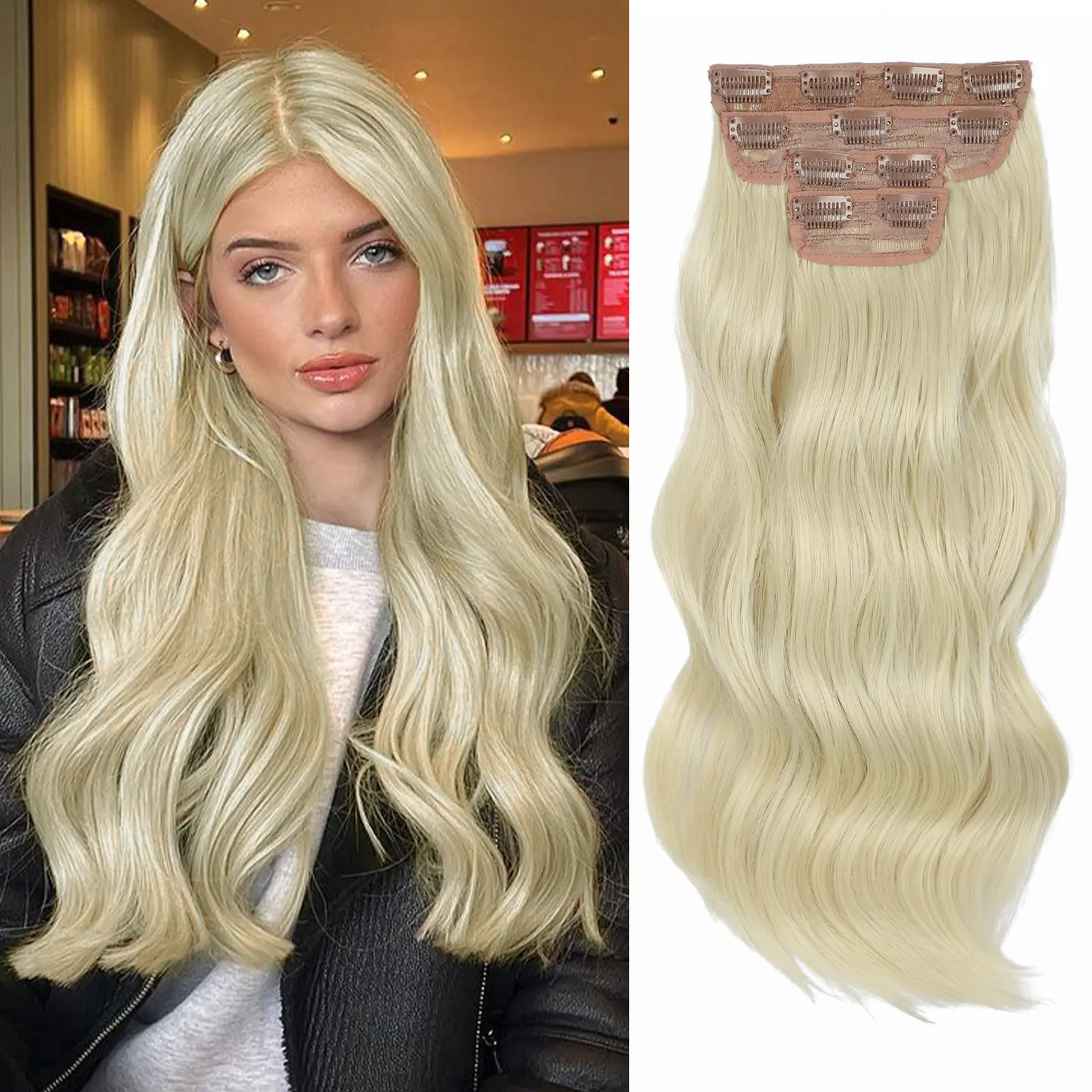 86# Light Blonde - 4PCS ( 20 Inch )