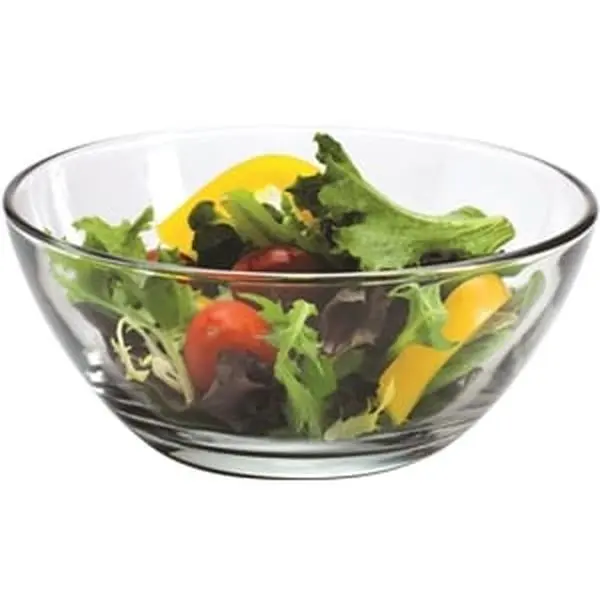Anchor Hocking Presence Collection Round Shape Glass Tableware Bowl, 5.75 in, Dishwasher-Safe, Pack of 12, Ideal for Café Events