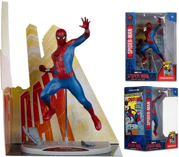 McFarlane Toys Marvel Studios Movie Character Spider-Man (Spider-Man: Brand New Day) 1:6 Vinyl Collectible Display Figure Statue [NEW COLLECTIBLES]