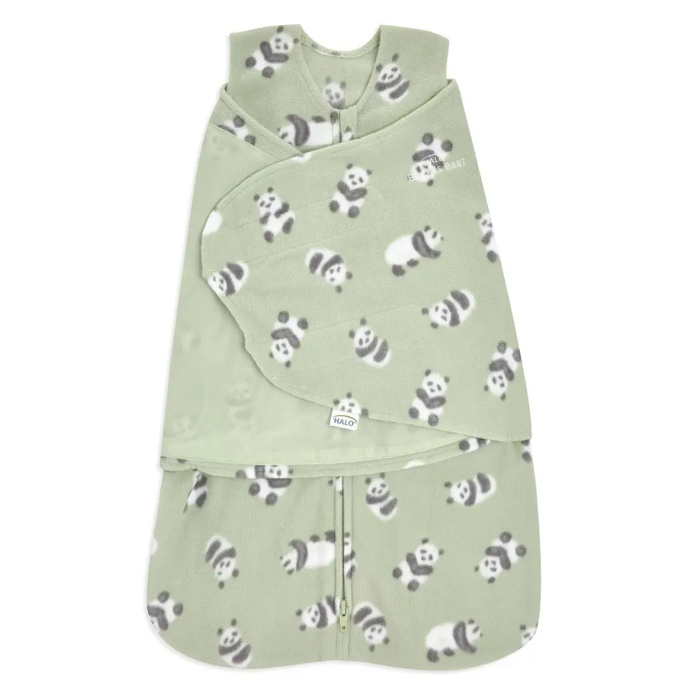 HALO Innovations Microfleece Sleepsack Swaddle Wrap - Cozy