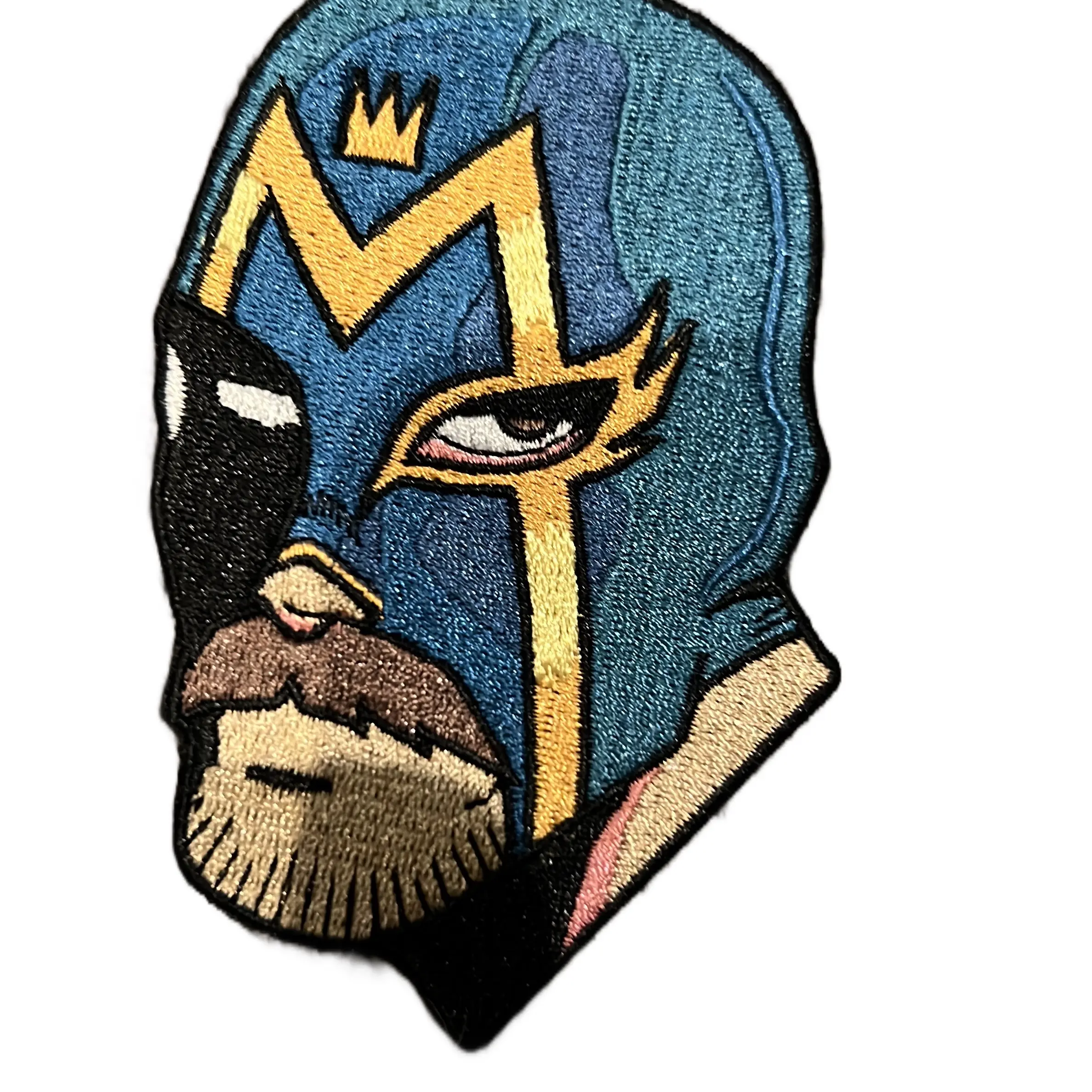 King Midas Iron on patch