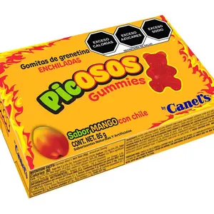 Canel's Picosos Gummies Mango with Chile Flavor 85g Gomitas de Grenetino Enchiladas