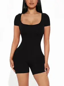 Viral Tik Tok Short Sleeve Jumpsuits
