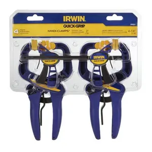 212 MAIN Quick Grip Clamps (Irwin Tools 1873304) - 2 Sizes, Quick Clamps for Sports & Outdoor Scooters Equipment Maintenance, Hobby Projects, Quick Clamp