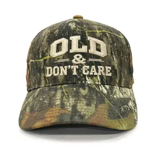 Old & Don't Care Premium Embroidered Hat