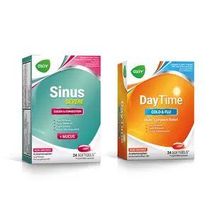 AXIV PACK: SINUS SEVERE 24 (1 BOX) + DAYTIME 24 (1 BOX) Healthcare Vitamin Supplement