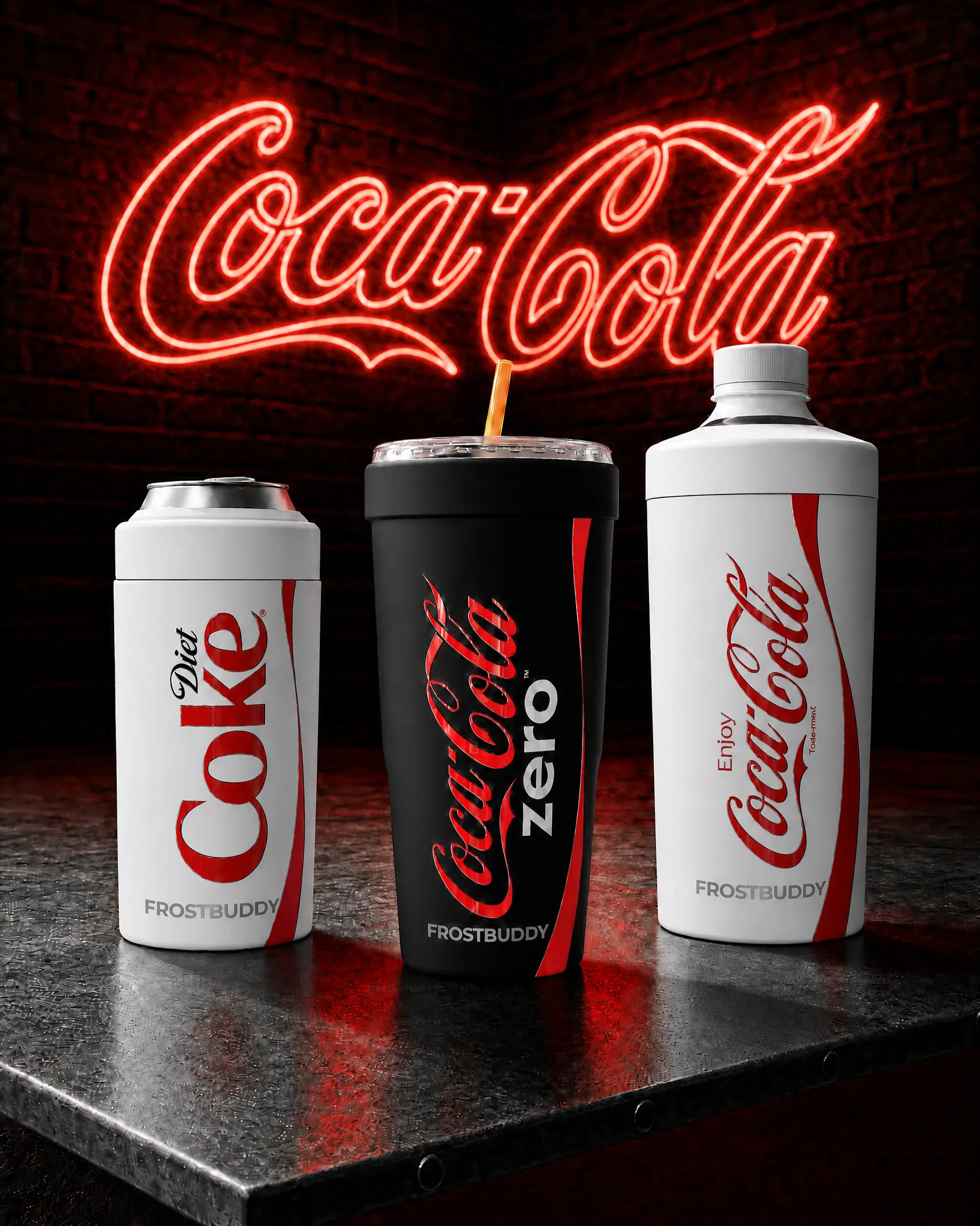 Coca-Cola & Frost Buddy - Stainless steel - Dual Wall Vacuum Sealed - Drinkware