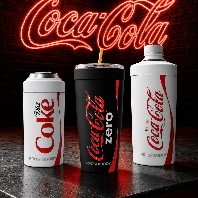 Coca-Cola & Frost Buddy - Stainless steel - Dual Wall Vacuum Sealed - Drinkware