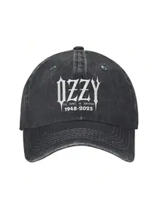Ozzys Osbournes Washed Baseball Cap  Y2k Retro Sun Trucker Hat Summer Female Male Outdoor Sports Snapback Cap