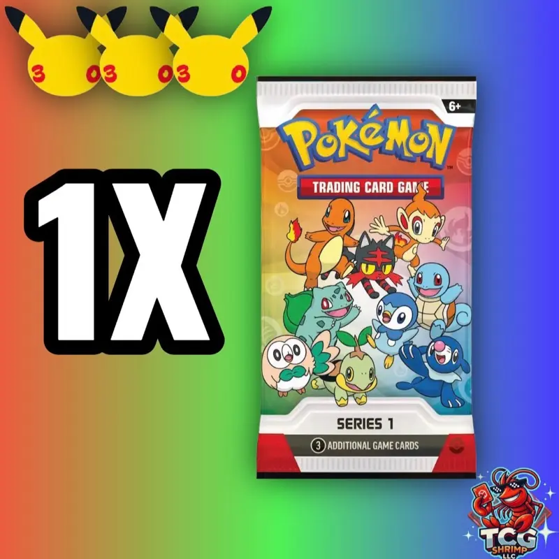 First Partner Series 1 Pokemon Booster Pack *LIVE RIP*