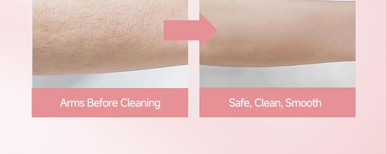 OES Electric Hair Remover Painless Epilator for Women, Portable Facial & Body Shaver for Lip, Chin, Arms & Legs, USB Rechargeable Shaver for Home & Travel