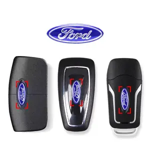 21MM Ford Logo Car Remote Key Exquisite Emblem Sticker For Ford F150 Focus Ranger Fiesta Transit Mustang Mondeo MK2 MK3 Fusion