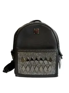 Pre-owned MCM leather Backpacks Stark Diamond Backpack Limited Edition