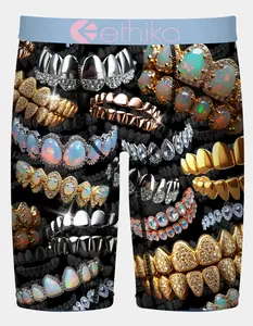 ETHIKA Shine Language Staple Mens Boxer Briefs