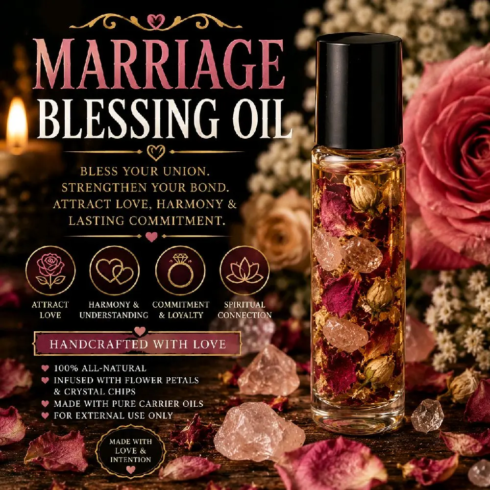 Marriage Blessings Ritual Oil
