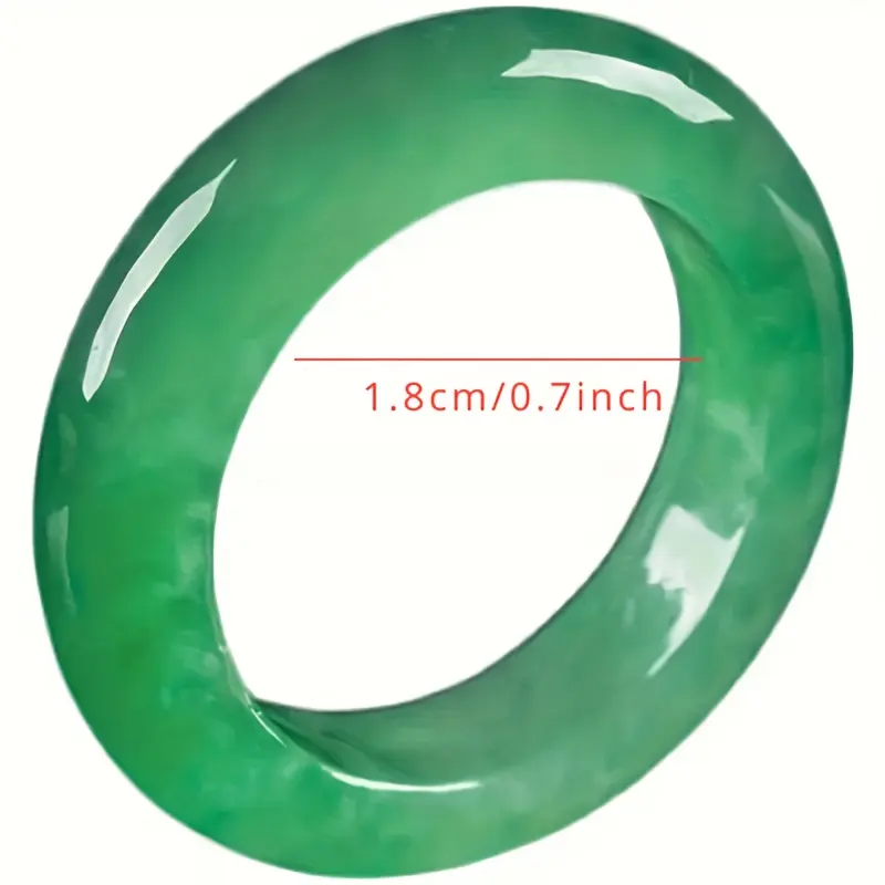Myanmar Ring Natural Stone pincky Ring Ice Green Finger Ring Unisex Full Green Thumb Ring Elegant Casual Ring Statement Ring