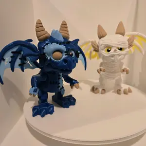 3D Printed Winged Dragon