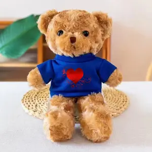 Personalized Teddy Bear, 11-Inch Teddy Bear (Including Clothing), Wedding Decoration Teddy Bear, Is The Perfect Personalized Gift For Your Boyfriend Or Girlfriend On Valentine'S Day, Birthday, Or Christmas. Suitable For Various Occasions Such As Tea Rooms