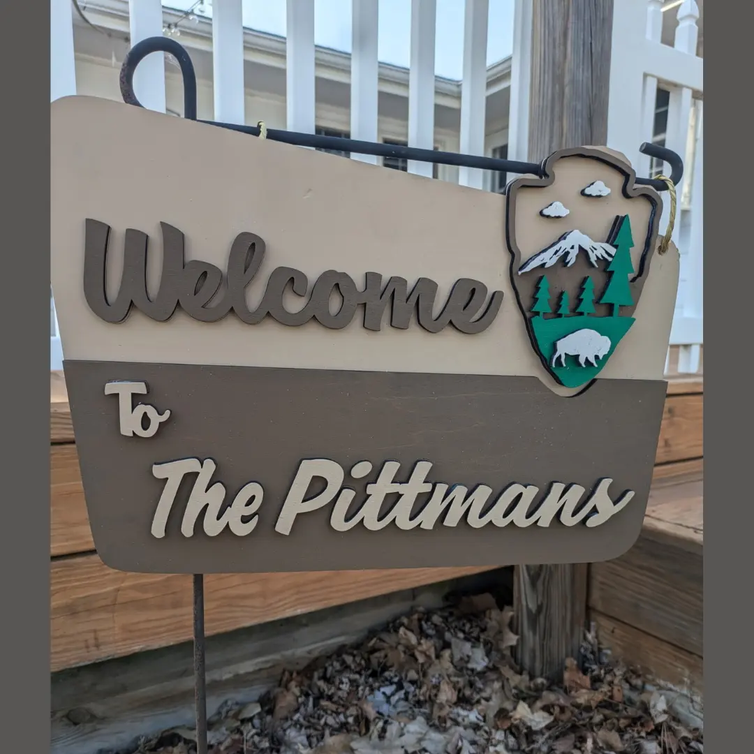 National Park Door Hanger