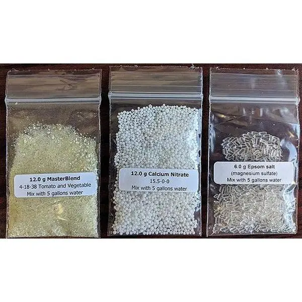 Hard Nutrients Masterblend Tomato & Vegetable (3 packs)