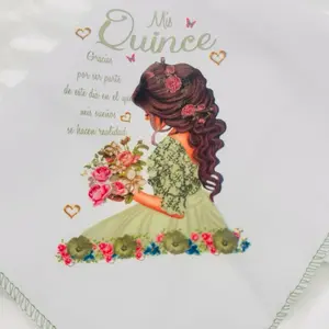 12pcs napkins, Quinceanera Favor, Recuerdos Para Quinceanera