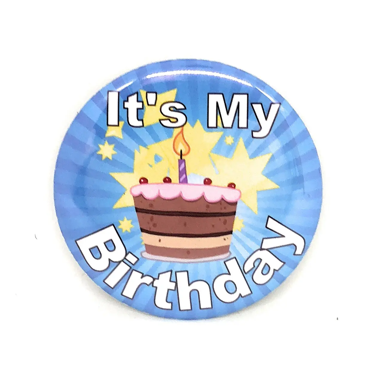 Birthday Button Pinback Happy Birthday Party Favor